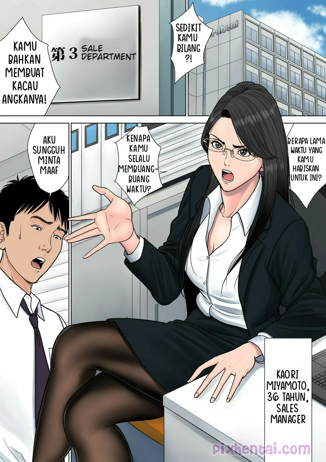 Komik hentai xxx manga sex bokep Dekiru Onna Joushi Kutiduri Manager Sexy yang suka memarahiku 2